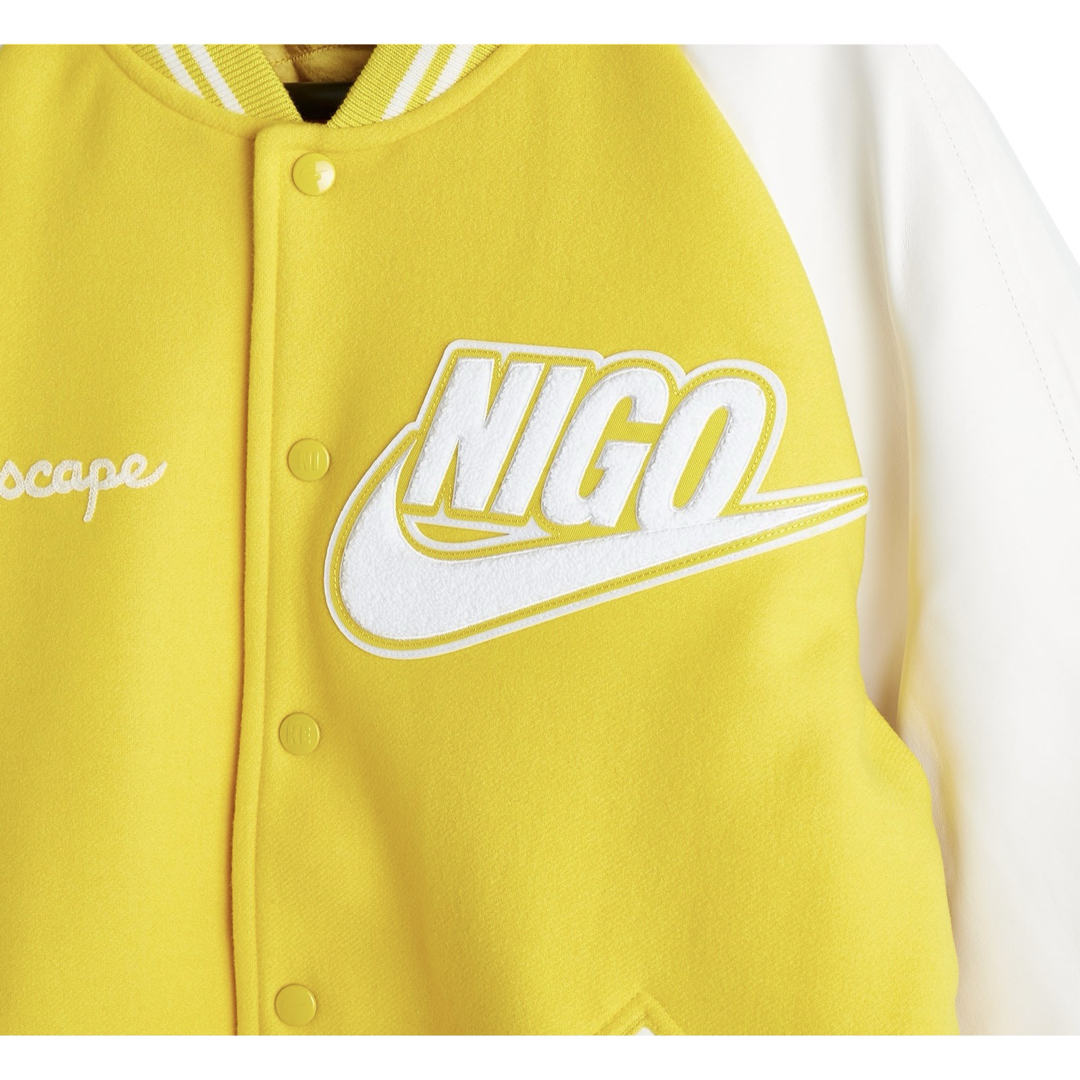 NIKE - NIGO Nike NRG Varsity Jacket Yellowの通販 by s's shop