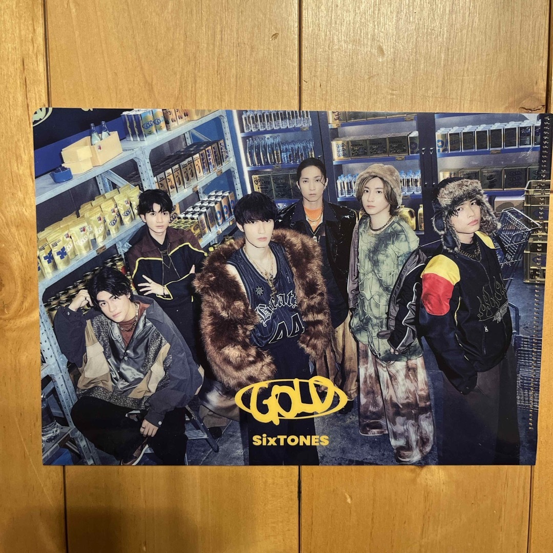 SixTONES - SixTONES アルバム【GOLD】初回特典 3点の通販 by グリーン