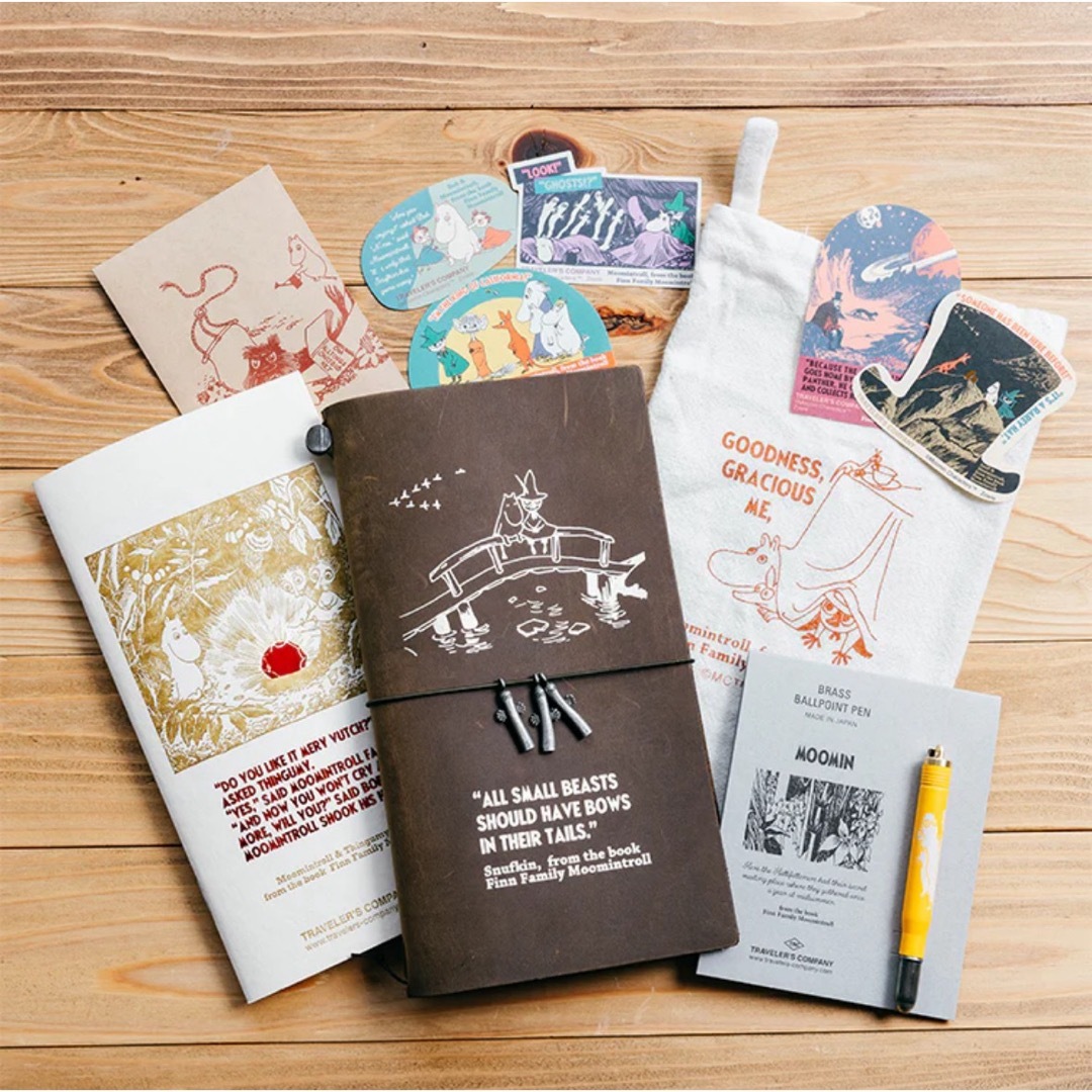 MOOMIN - TRAVELER'S COMPANYトラベラーズノートセッㇳ(ムーミン一家