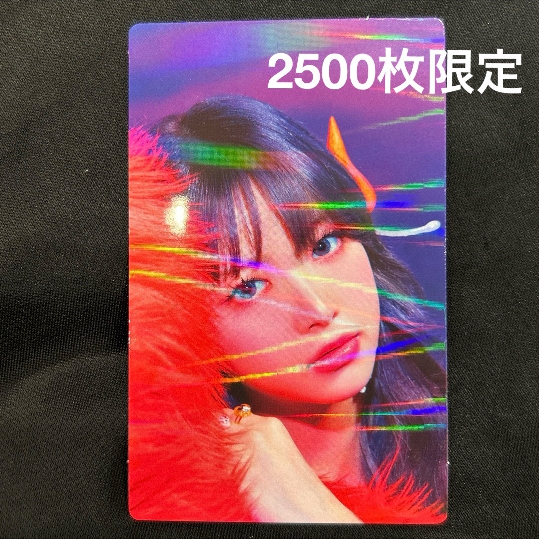 ルセラフィム ウンチェ 2025 ワルツ ライブ 香港 入場特典 トレカ｜ル