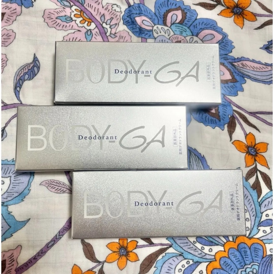 BODY GAデオドラント 3本セット BODY‑GA薬用デオドラントクリーム