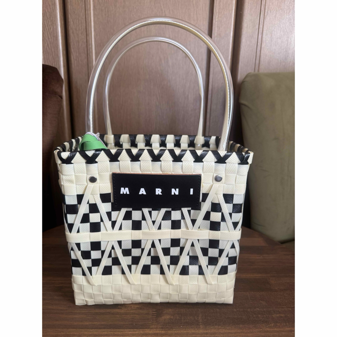 MARNI - マルニマーケット ステンシルバッグ ホワイトの通販 by