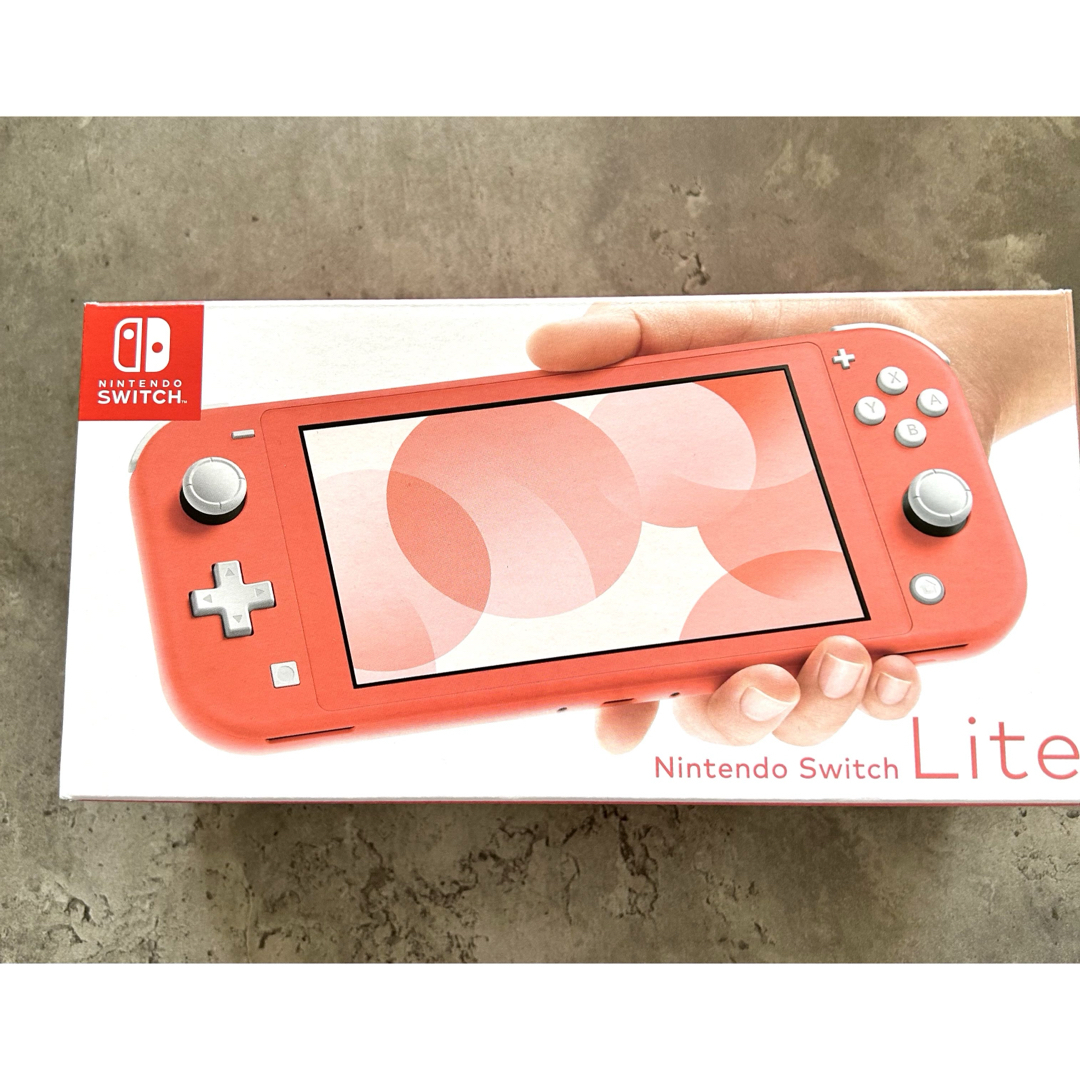 Nintendo Switch - 新品未使用 Nintendo Switch Lite 本体 コーラルの