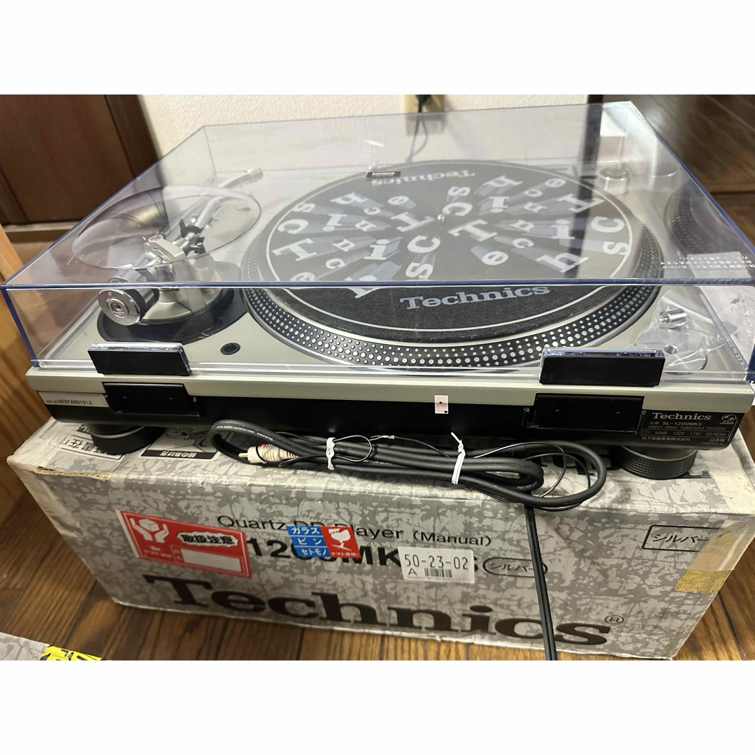 Technics SL-1200MK3D ×2台 DJミキサー・収納ケース付き Technics SL