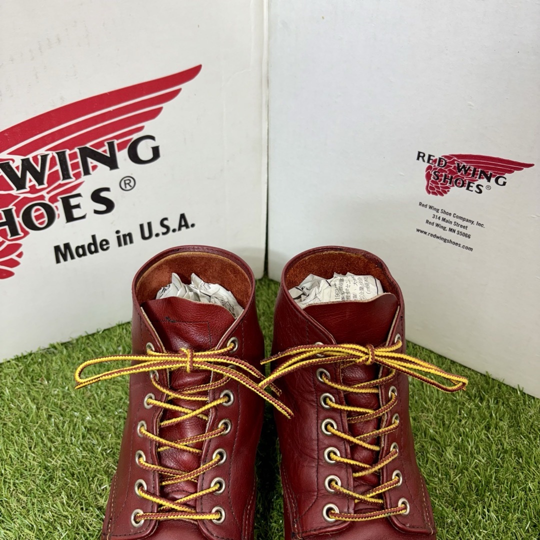 REDWING - 【安心品質0574】廃盤レッドウイング8166ブーツ送料無料R7の