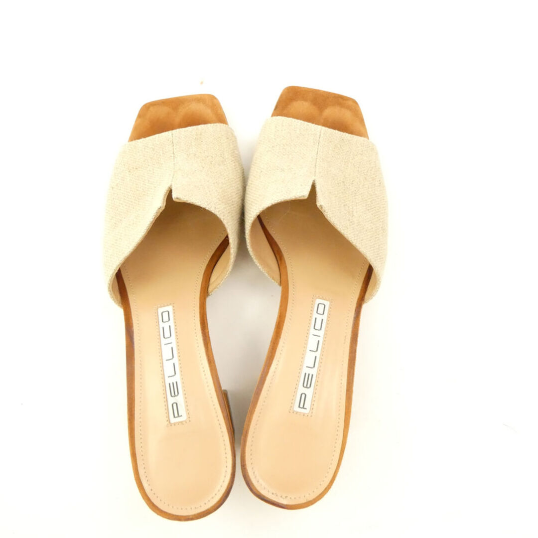 PELLICO - 美品 PELLICO ペリーコ 6225 キャンバス CANVAS ミュール 38