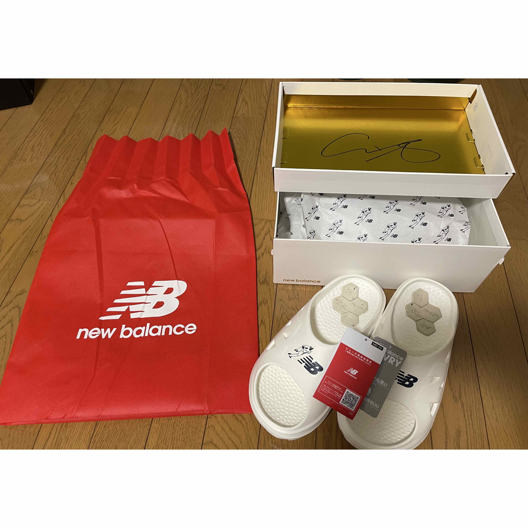 New Balance - ニューバランス リカバリーサンダル ホワイト 大谷翔平