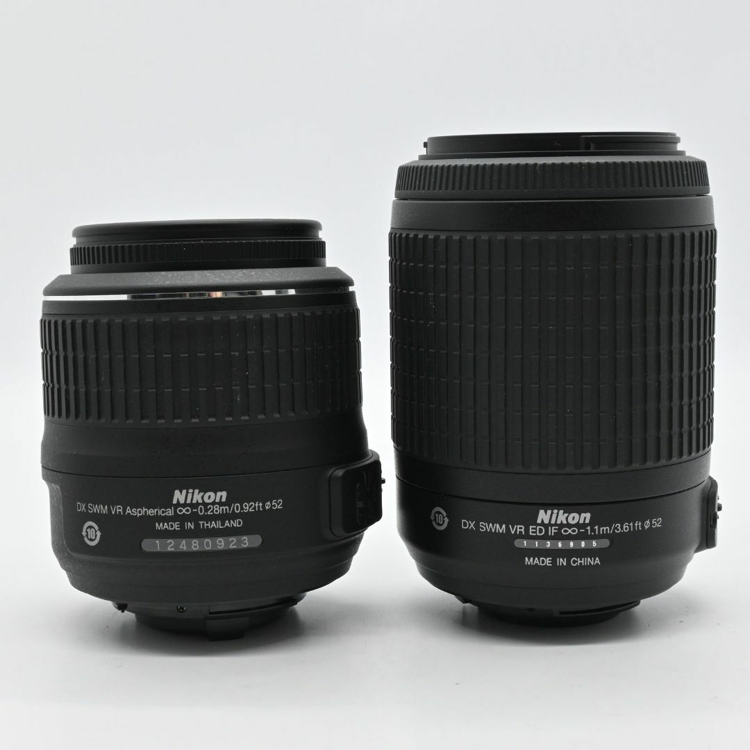 ☆Nikon ☆極上品☆Nikon D60 ダブルズームキット ショット数 1306回 D60