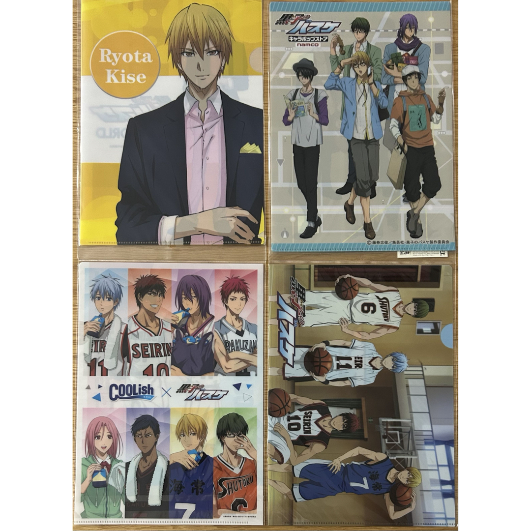 黒子のバスケ 黒バス 黄瀬涼太 クリアファイル まとめ売り 52枚