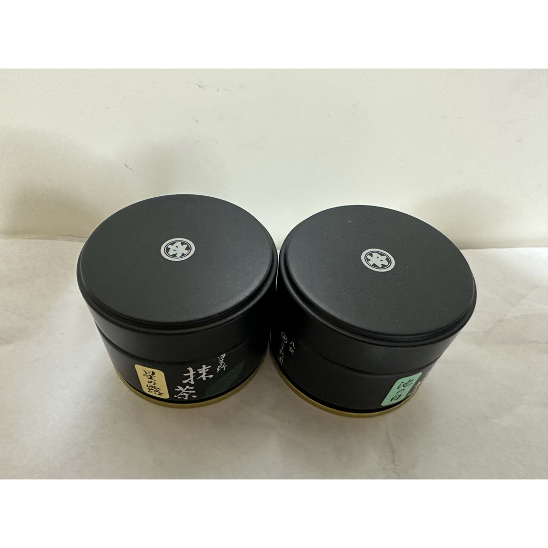抹茶 星野製茶園 池の白20g 星の露20g 2缶セット 抹茶