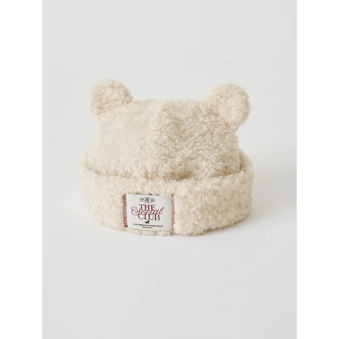 Darich - 新品未開封 ダーリッチ テディベアハット アイボリー フリー