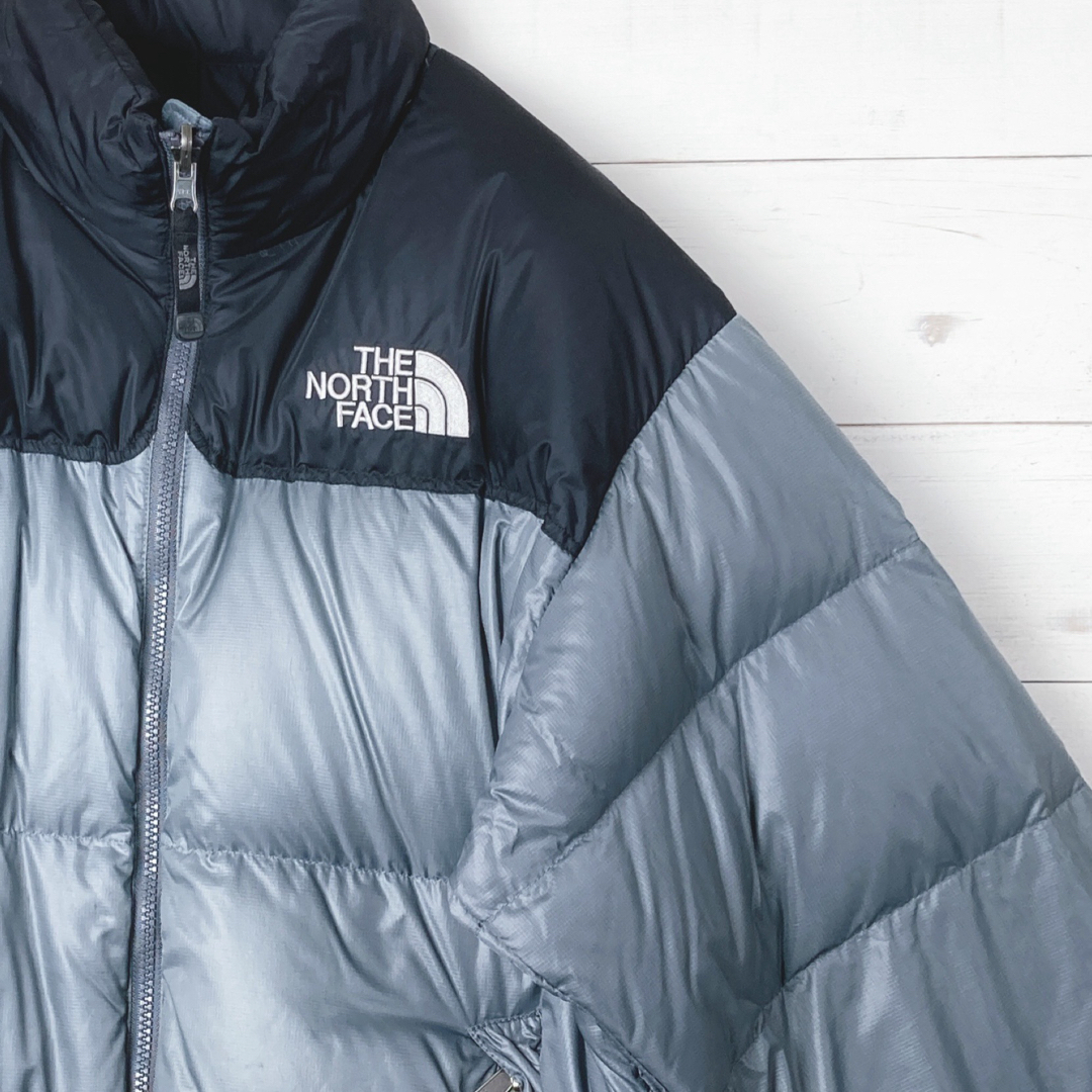 THE NORTH FACE - ノースフェイス ダウンジャケット ヌプシ ロゴ刺繡