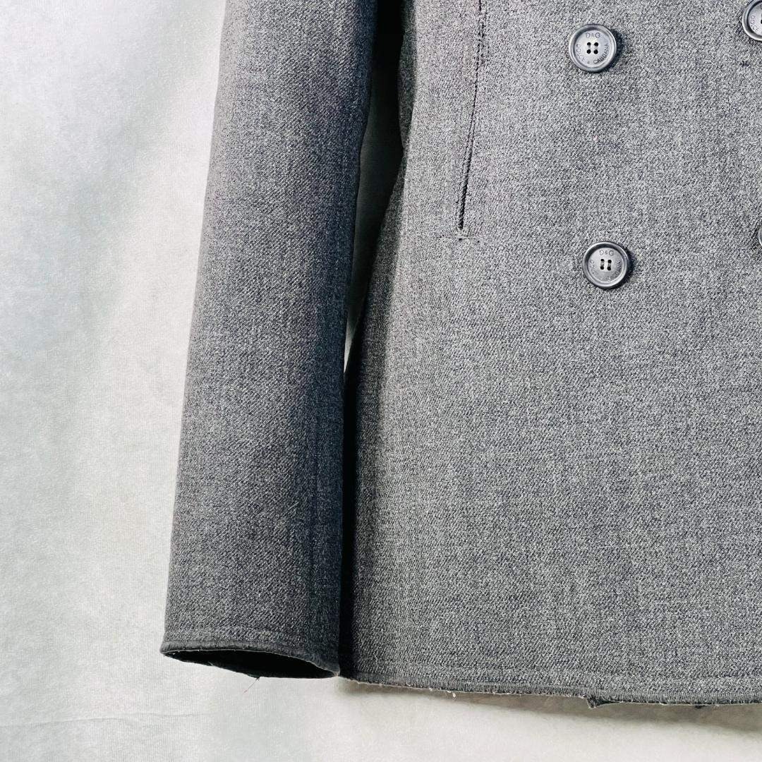 ドルチェ＆ガッバーナ】Pコート リバー ダブル リアルファー ラクーン L