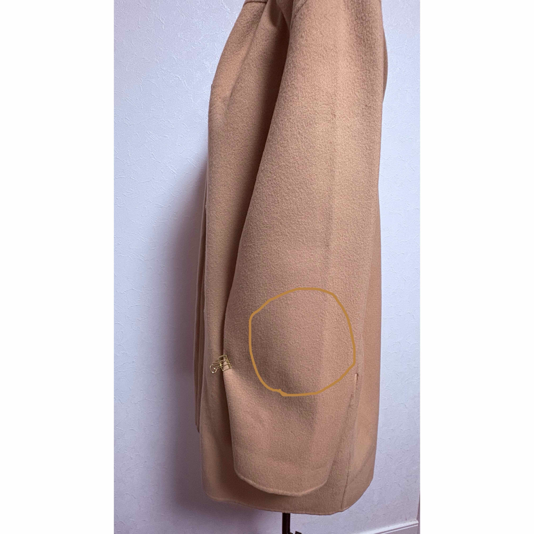 Theory フード付きコートSベージュ 定価 97，900円