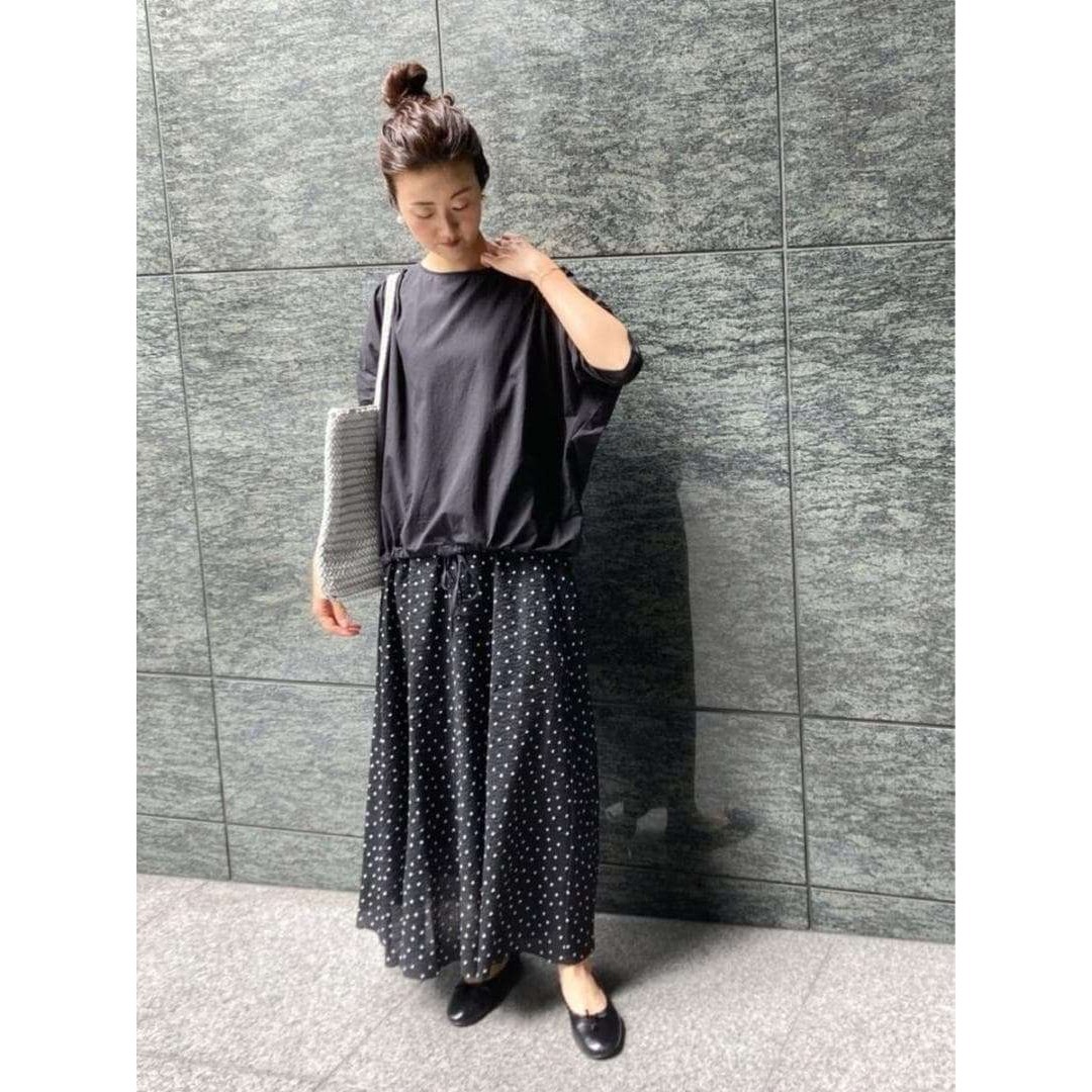 BEARDSLEY - BEARDSLEY ビアズリー シャツTシャツ ブラック 洗える