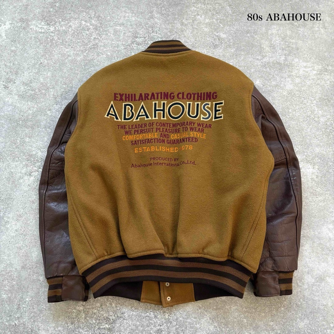 ABAHOUSE - 【ABA HOUSE】 アバハウス スタジャン 80s ヴィンテージ