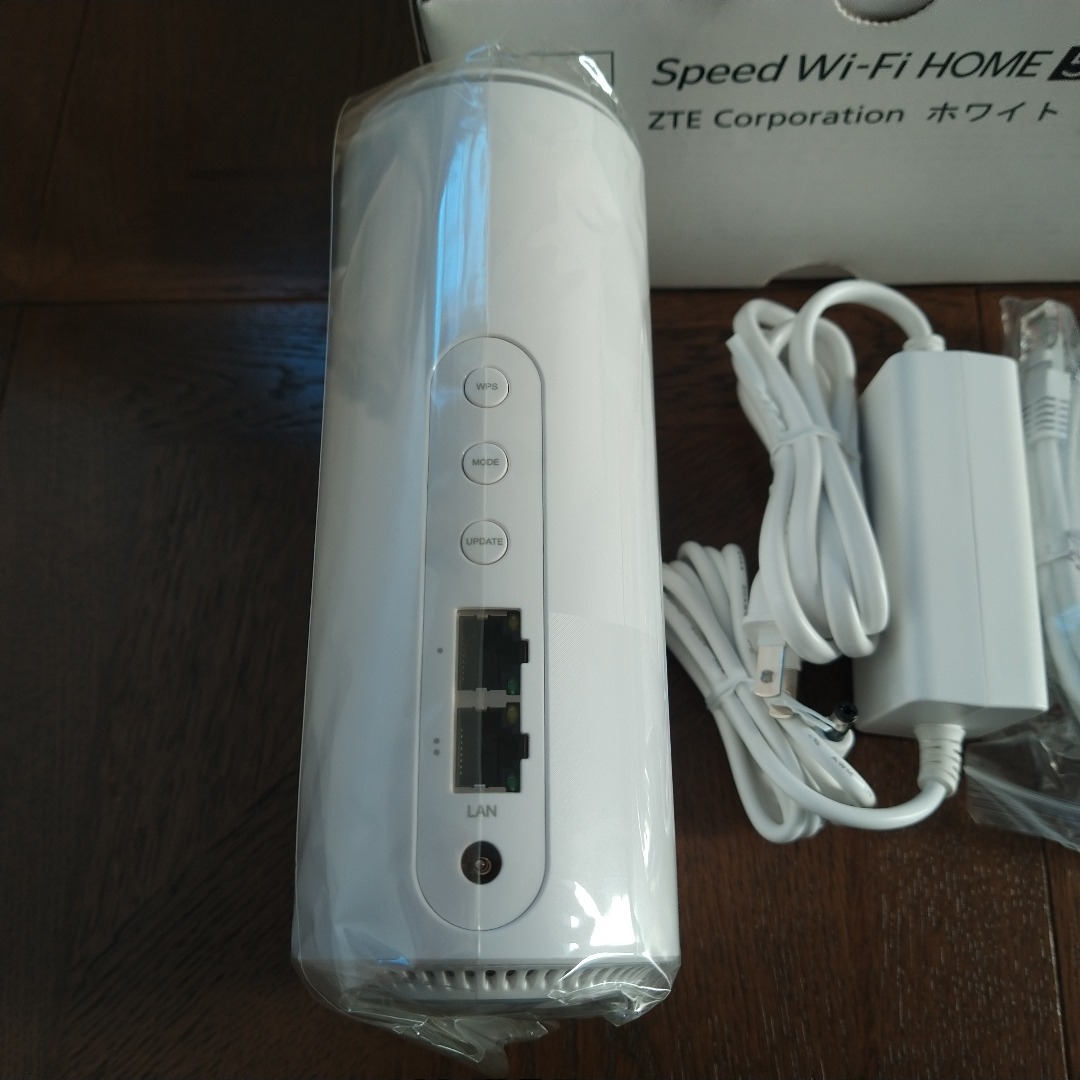 ☆未使用品☆ 】UQ版 ZTR01SWU ＊Wi-Fi HOME 5G L11の通販 by ＊ゅぅ希