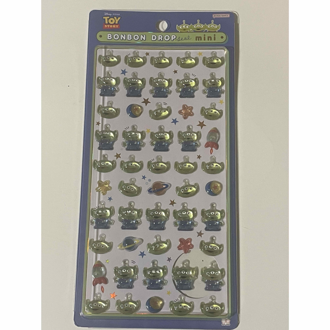 Disney - 8枚セット コンプリート ボンボンドロップシール ミニ