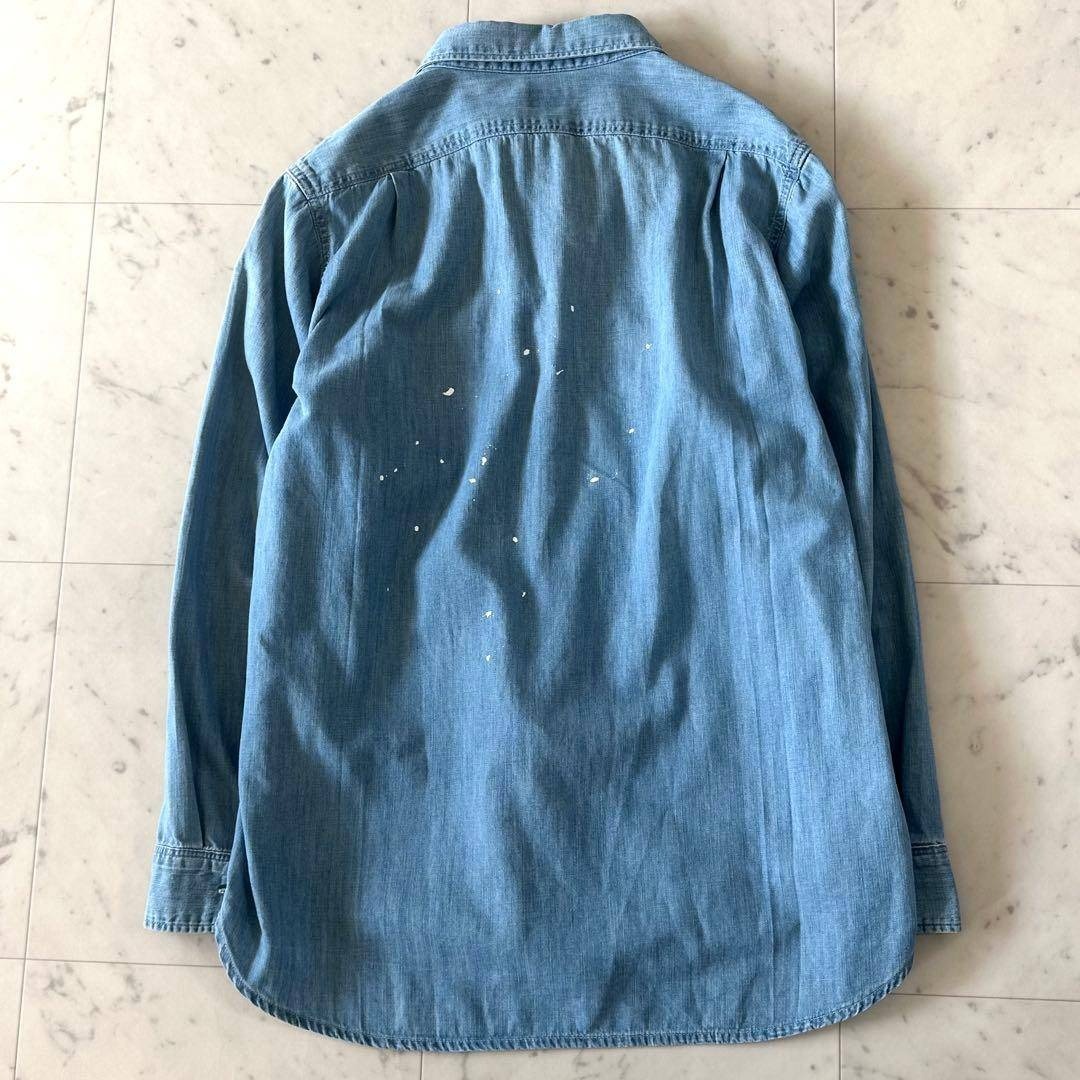 極美品♪ LEE別注 フレームワーク ヴィンテージ ライク デニムシャツ 近年