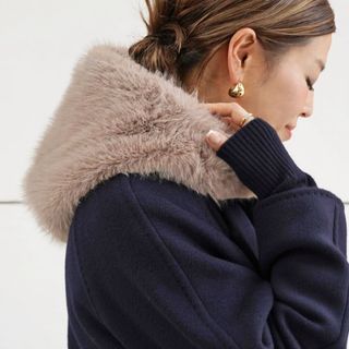 DEUXIEME CLASSE（マフラー/ショール ・ ブラウン/茶色系）のフリマ