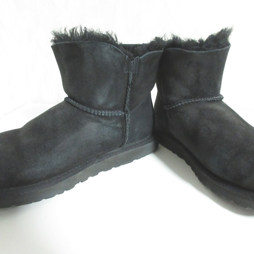 UGG - 良品 UGG アグ MINI BAILEY BUTTON ムートン ショートブーツ