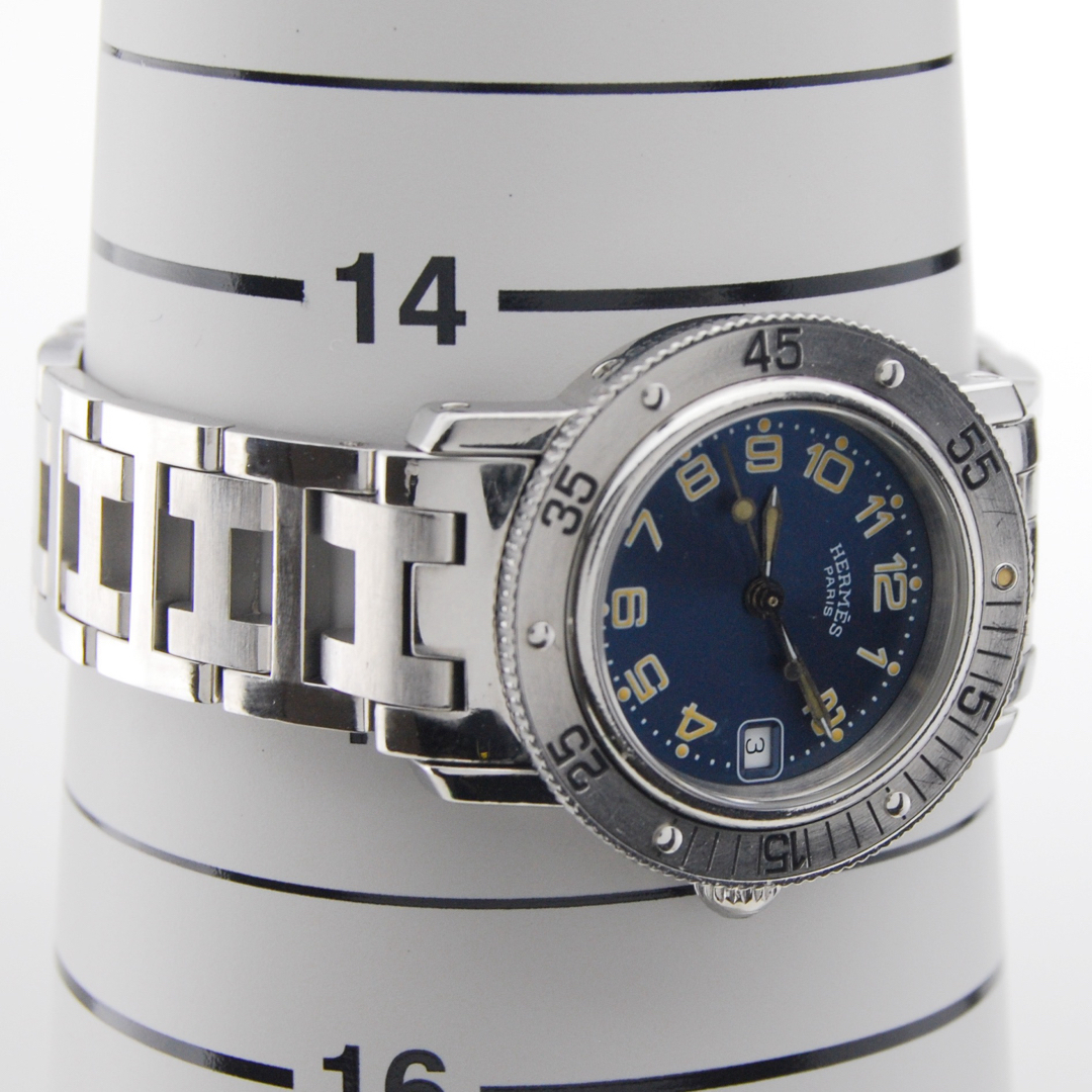 HERMES - HERMES エルメス クリッパーダイバー レディース腕時計 動作