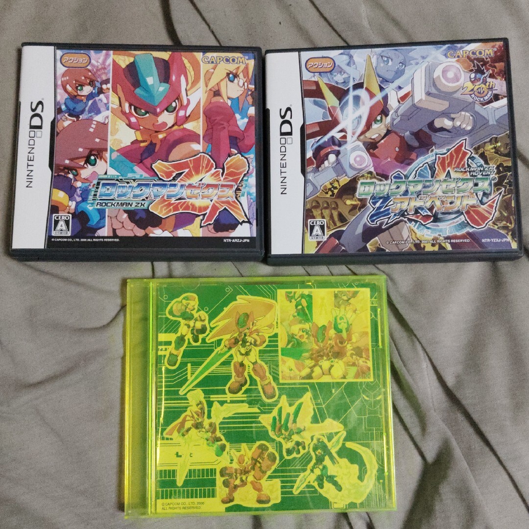 CAPCOM - ロックマンゼクス&ロックマンゼクスアドベント&スペシャルDVD