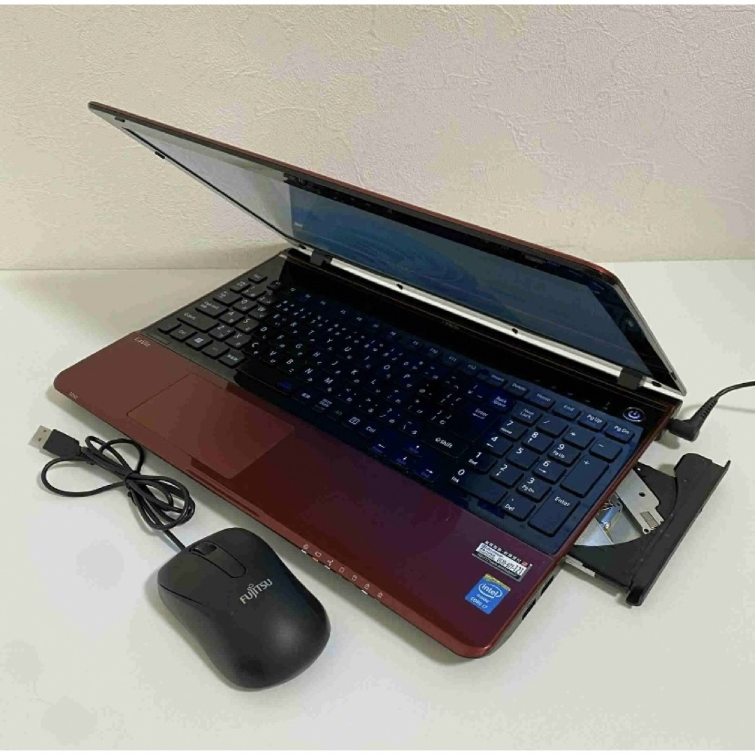 Y966 NECノートパソコンi7メモリ8G高速 Windows11オフィス付き