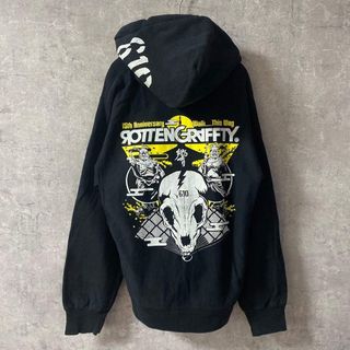 MUSIC TEE - ROTTENGRAFFTY ロットン スウェット パーカー Mサイズ