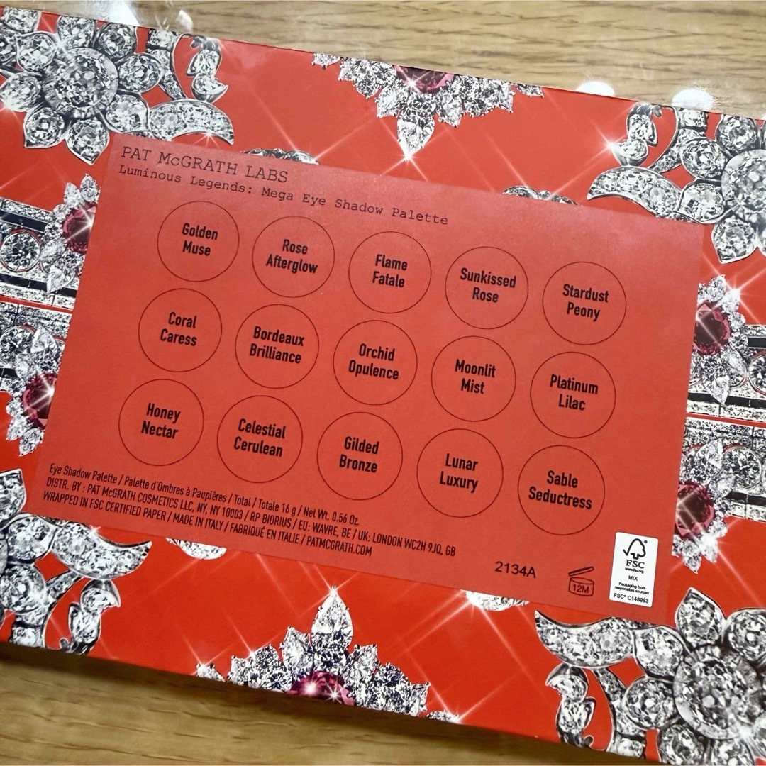 PAT McGRATH LABS アイシャドウパレット 15色