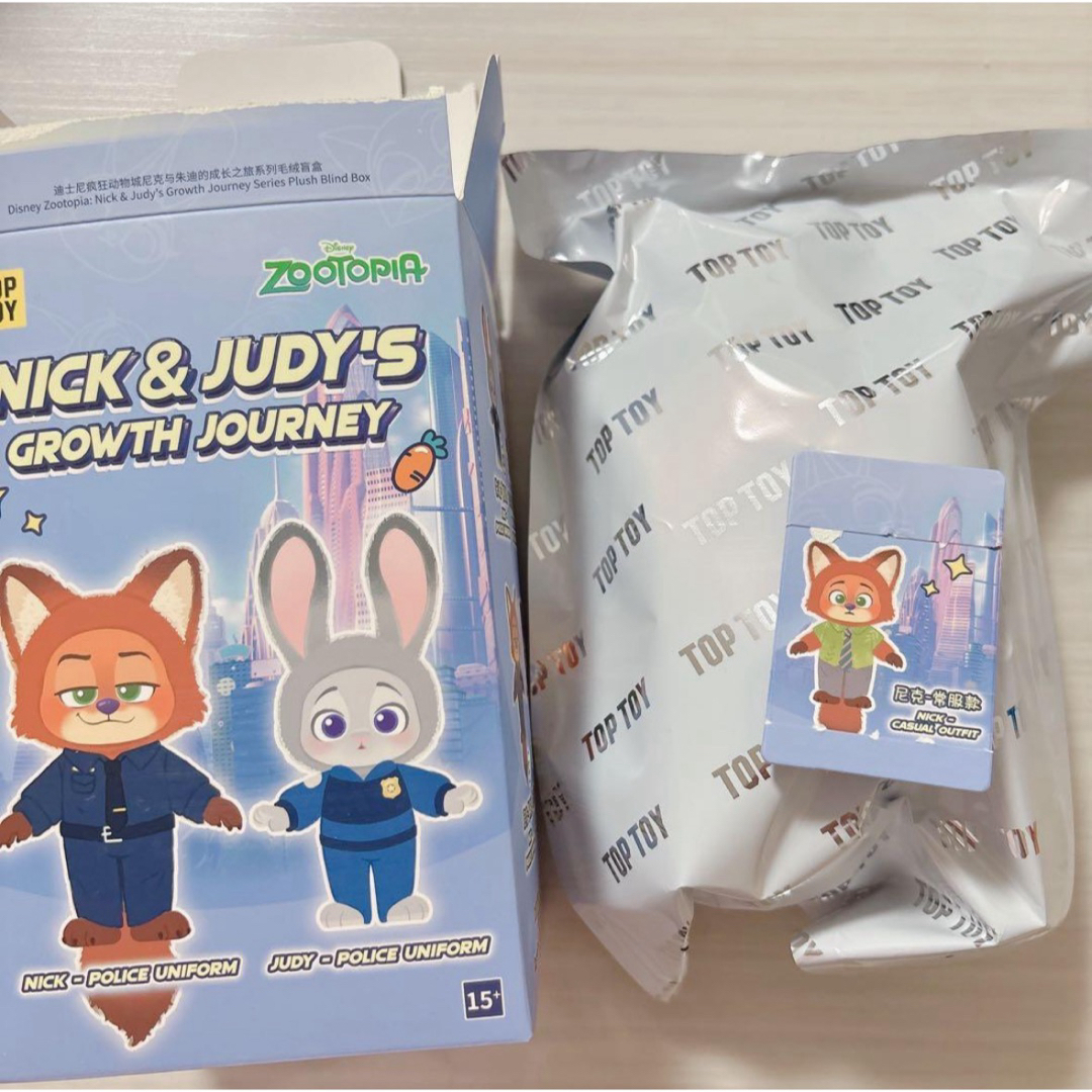 TOPTOY ズートピア GROWTH JOURNEY ニックの通販 by Chom's shop｜ラクマ