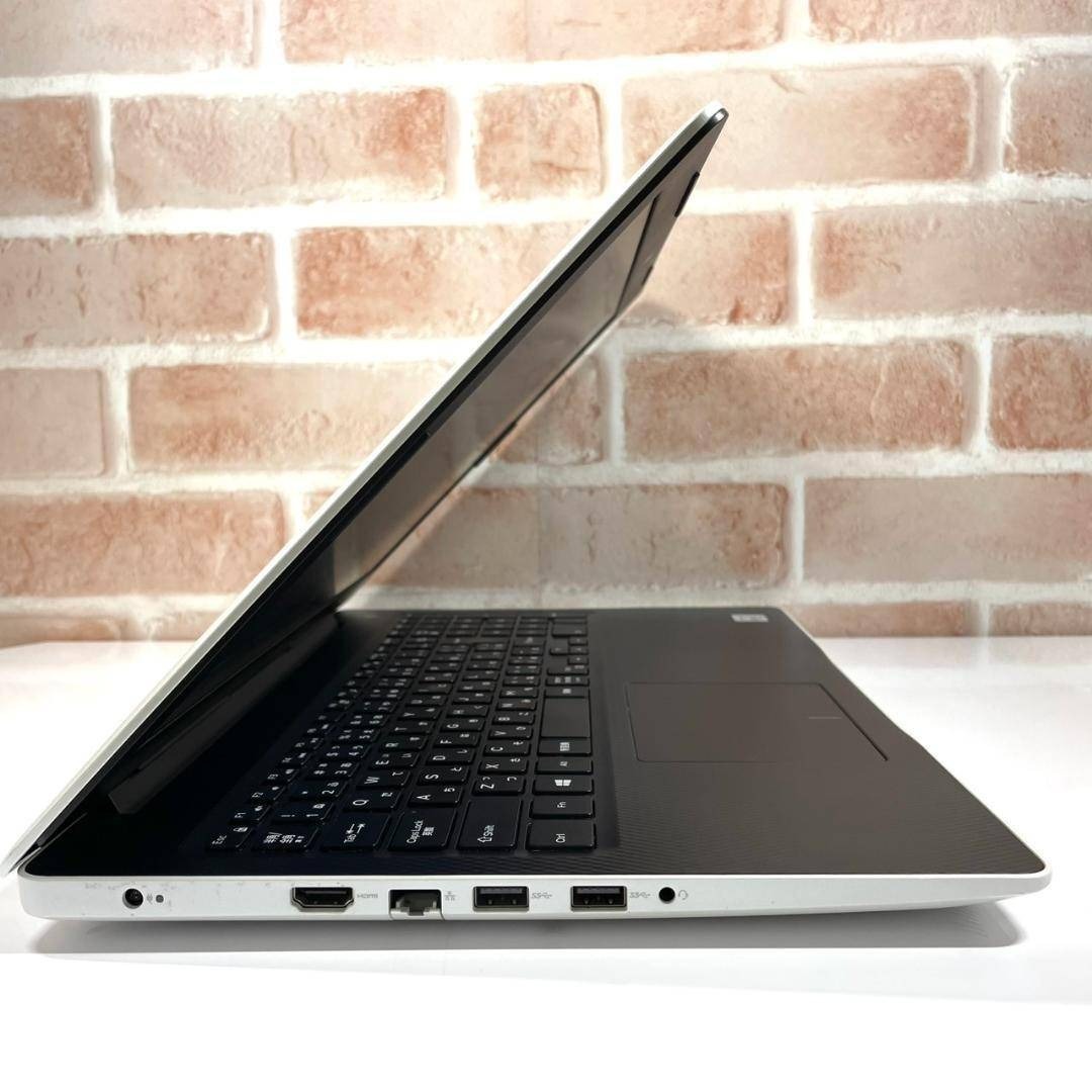 ☆希少PC☆ホワイト 第10世代Corei7 SSD512GB DELL QQ3