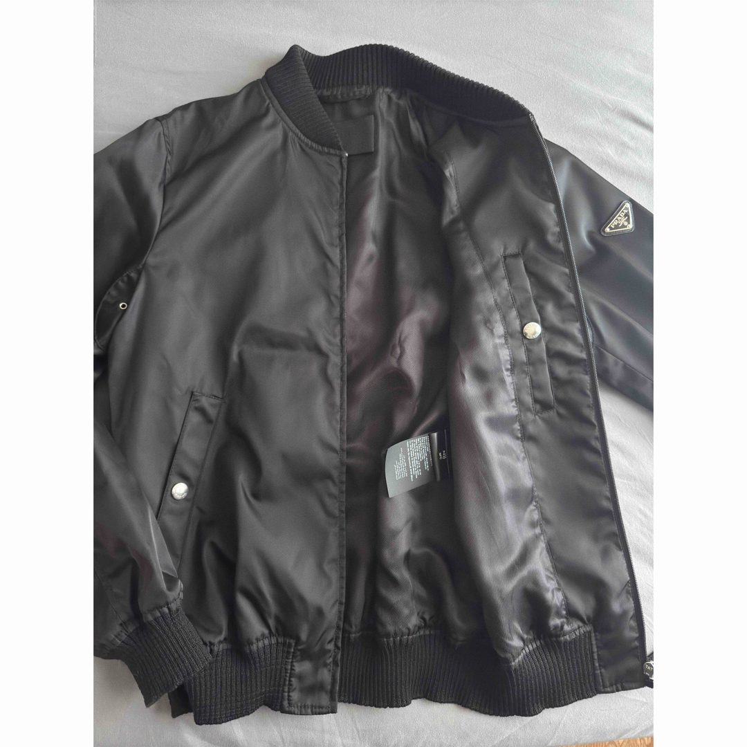 極美品】PRADA RE-NYLON PUFFER JACKET MA-1