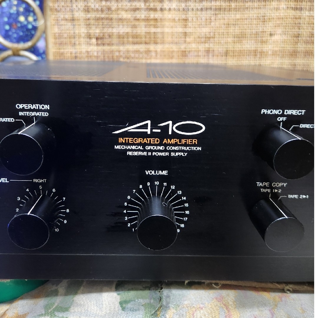 NEC - 伝説！極上品フルレストア済！完動超美品！NECプリメインアンプA