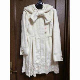 LIZ LISA - ☆リズリサLIZLISA☆襟＆袖口ファー☆トリプルリボン付きA