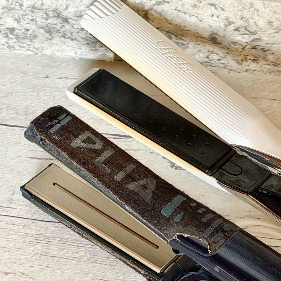 ReFa - ジャンク品 リファ・LebeL PLIA ストレートヘアアイロン2台の