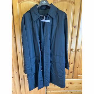 HERMES - HERMES 《裏地カシミヤウール》防風防塵 ダッフル コート