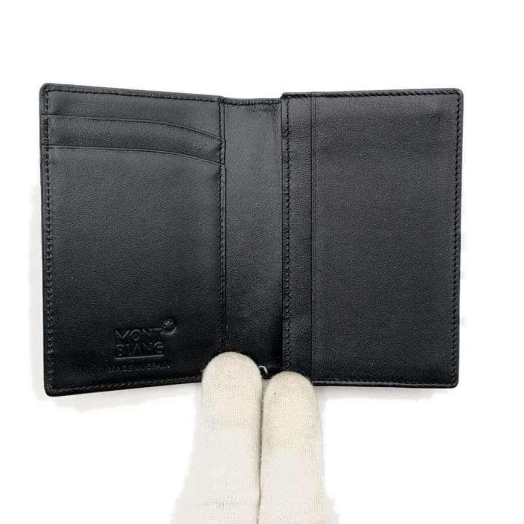 超美品 モンブラン 名刺入れ カードケース レザー 11-25112708