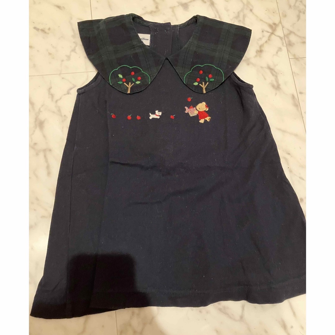 familiar - ファミリア セーラー ワンピース 80の通販 by