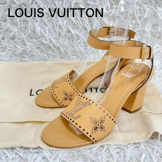 LOUIS VUITTON - ルイヴィトン モノグラムストラップレザーサンダル