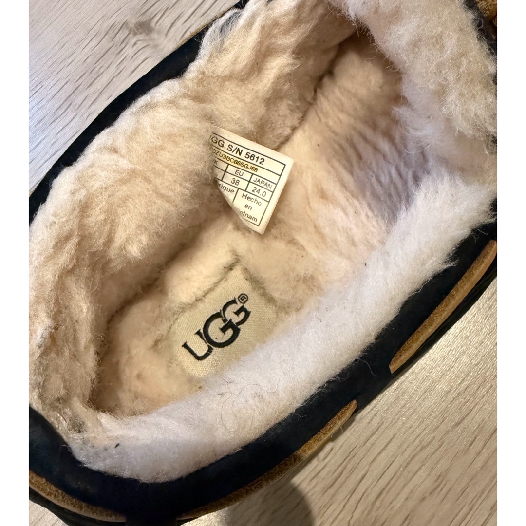 UGG - ☆UGG☆ モカシン ブラック 24cmの通販 by どらもち's shop