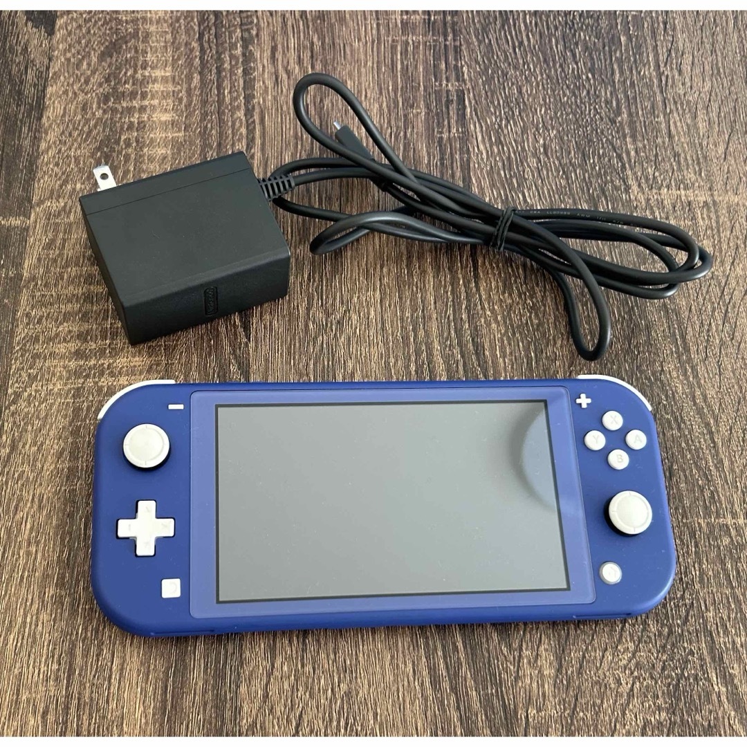 Nintendo Switch - Nintendo Switch LITE ブルーの通販 by くく's shop