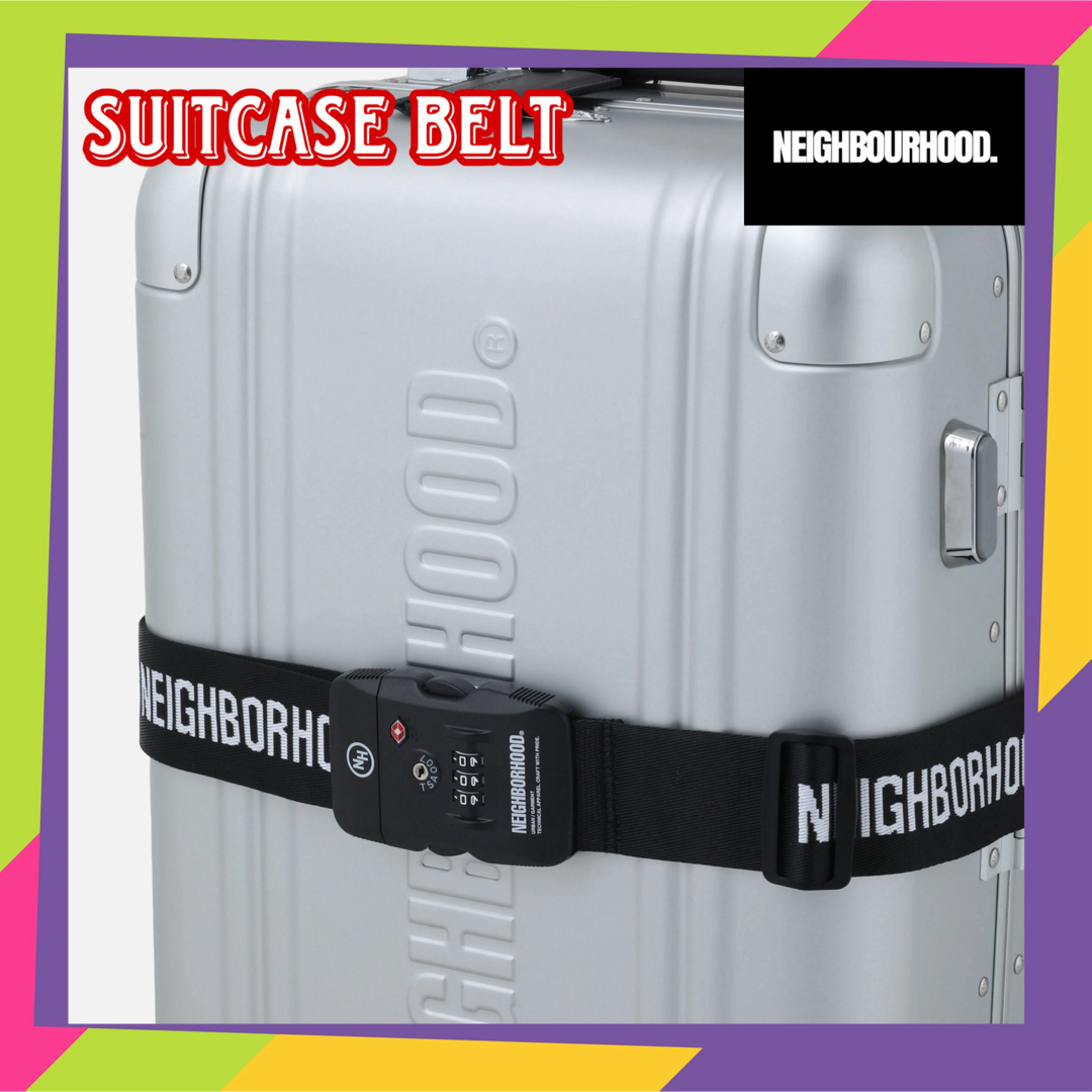 NEIGHBORHOOD - 26SS NEIGHBORHOOD CI SUITCASE BELT ベルト 1の通販