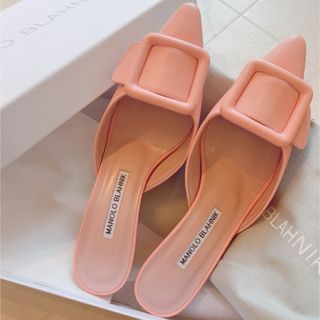 MANOLO BLAHNIK - aMy様専用 マノロブラニク ミュール メイセール