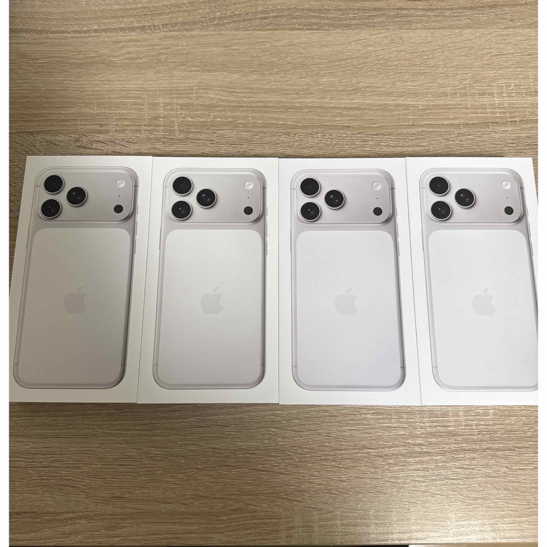 iPhone - 新品未開封 iPhone17 Pro Max 256GB シルバー 4台の通販 by