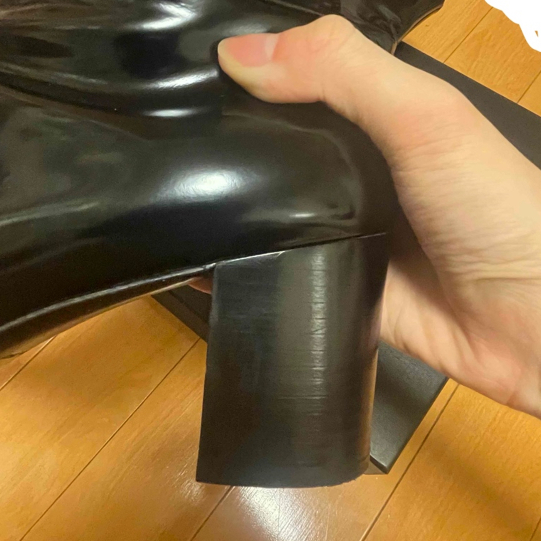 SAINT LAURENT - SAINT LAURENT 23AW xivジップヒールブーツの通販 by