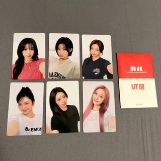 Babymonster x ユニクロ 購入特典カード 全6点セット ベビモンの通販