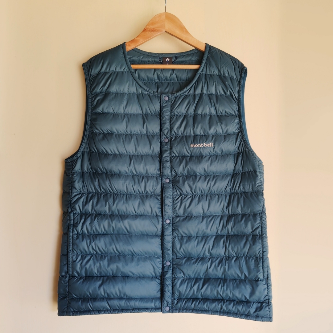 mont bell - 【良品 L】mont bell スペリオダウン ラウンドネック