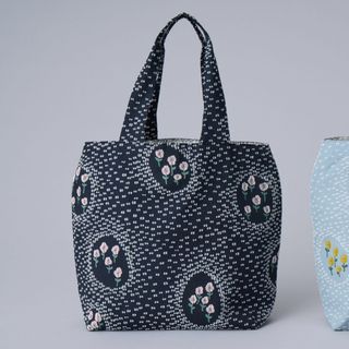 mina perhonen - ミナペルホネン トートバッグ② ハンドメイド はぎれ