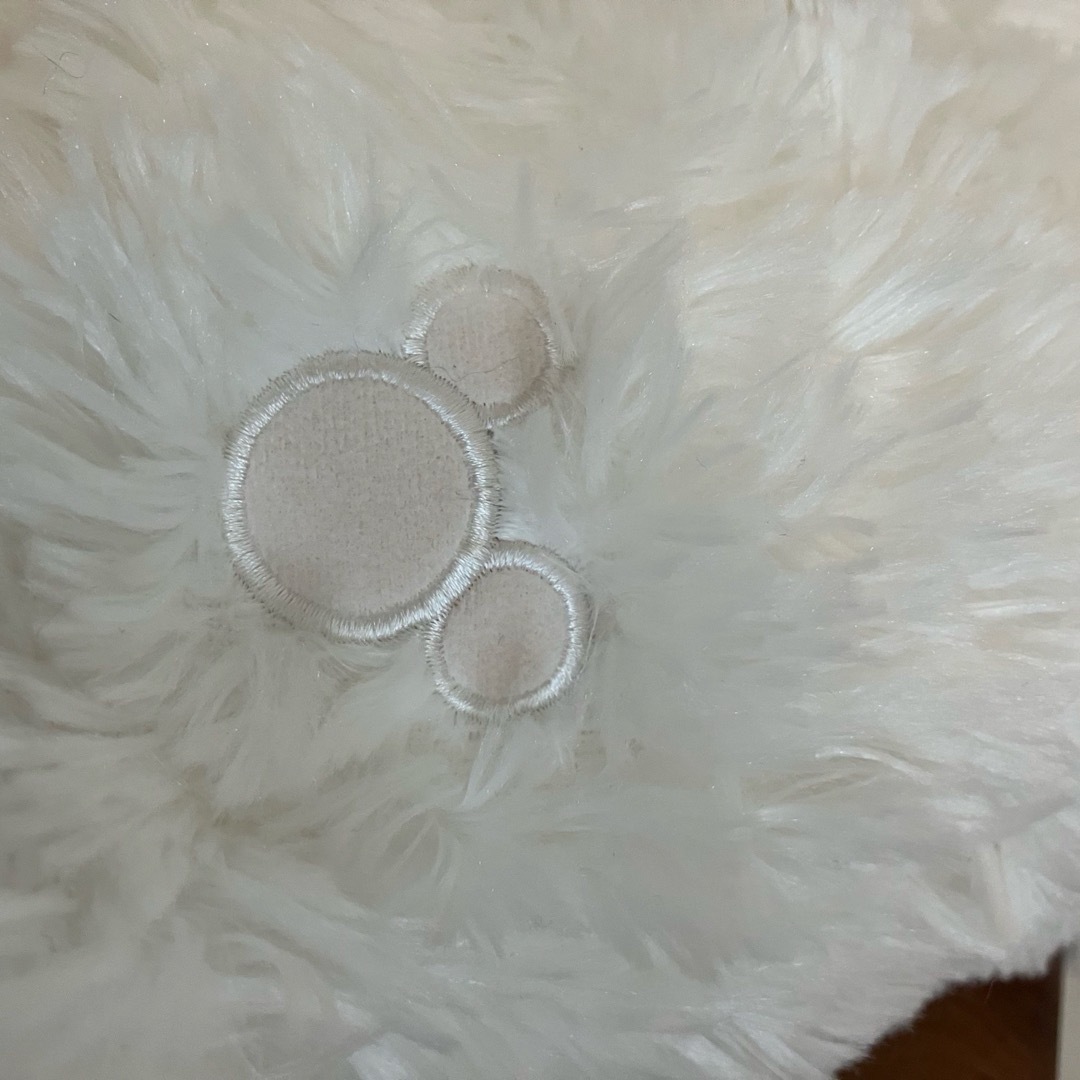 ダッフィー - WDW ディズニーベア ホワイト 長毛 初期 ダッフィーの